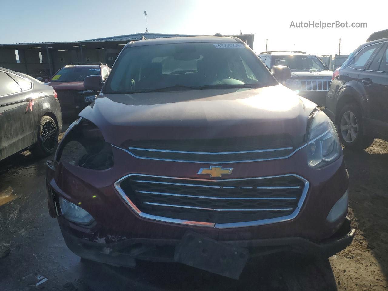 2016 Chevrolet Equinox Lt Red vin: 2GNFLFEK9G6132990