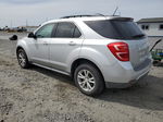 2016 Chevrolet Equinox Lt Silver vin: 2GNFLFEK9G6157257