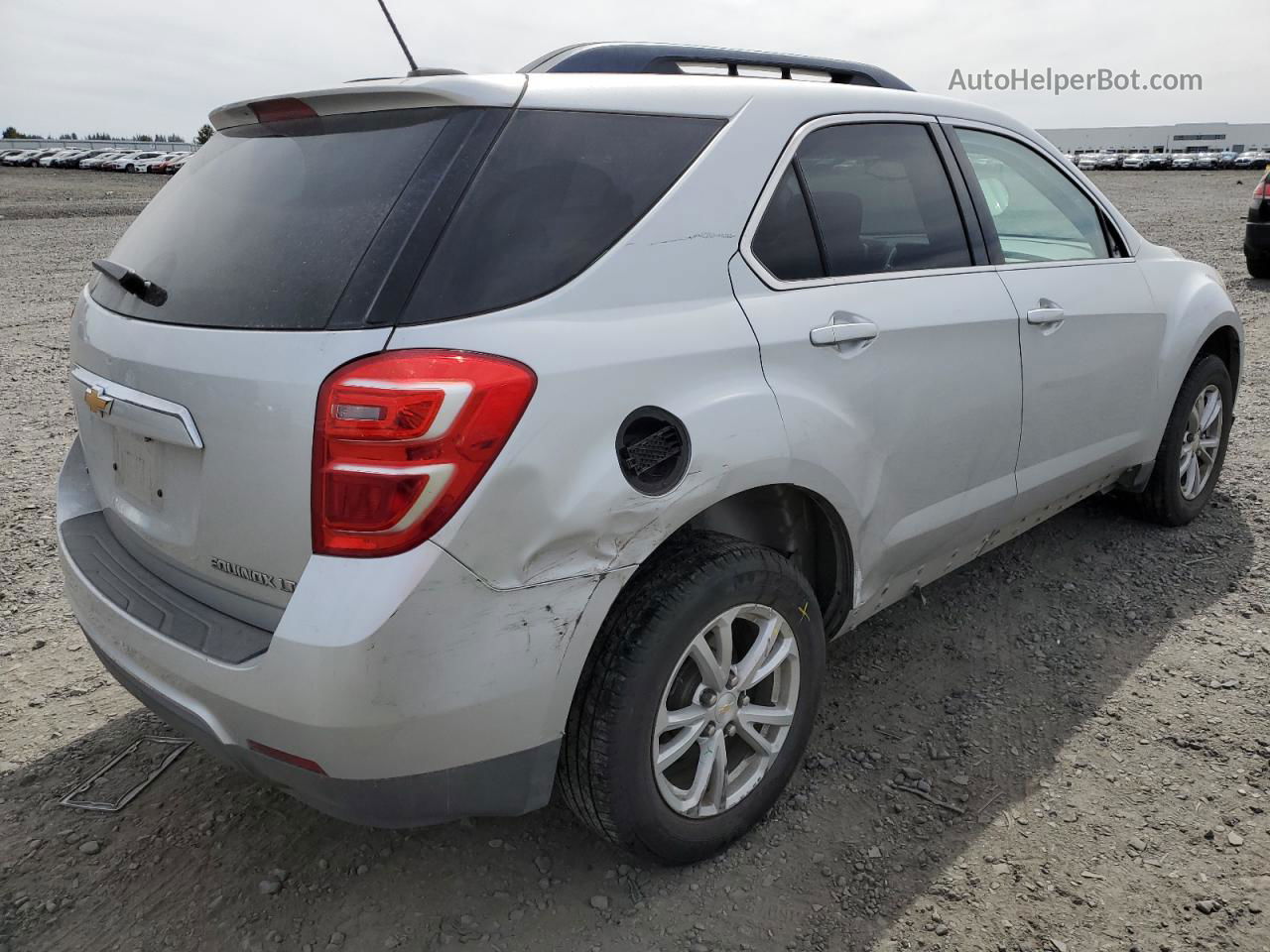 2016 Chevrolet Equinox Lt Silver vin: 2GNFLFEK9G6157257