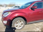 2016 Chevrolet Equinox Lt Бордовый vin: 2GNFLFEK9G6329612