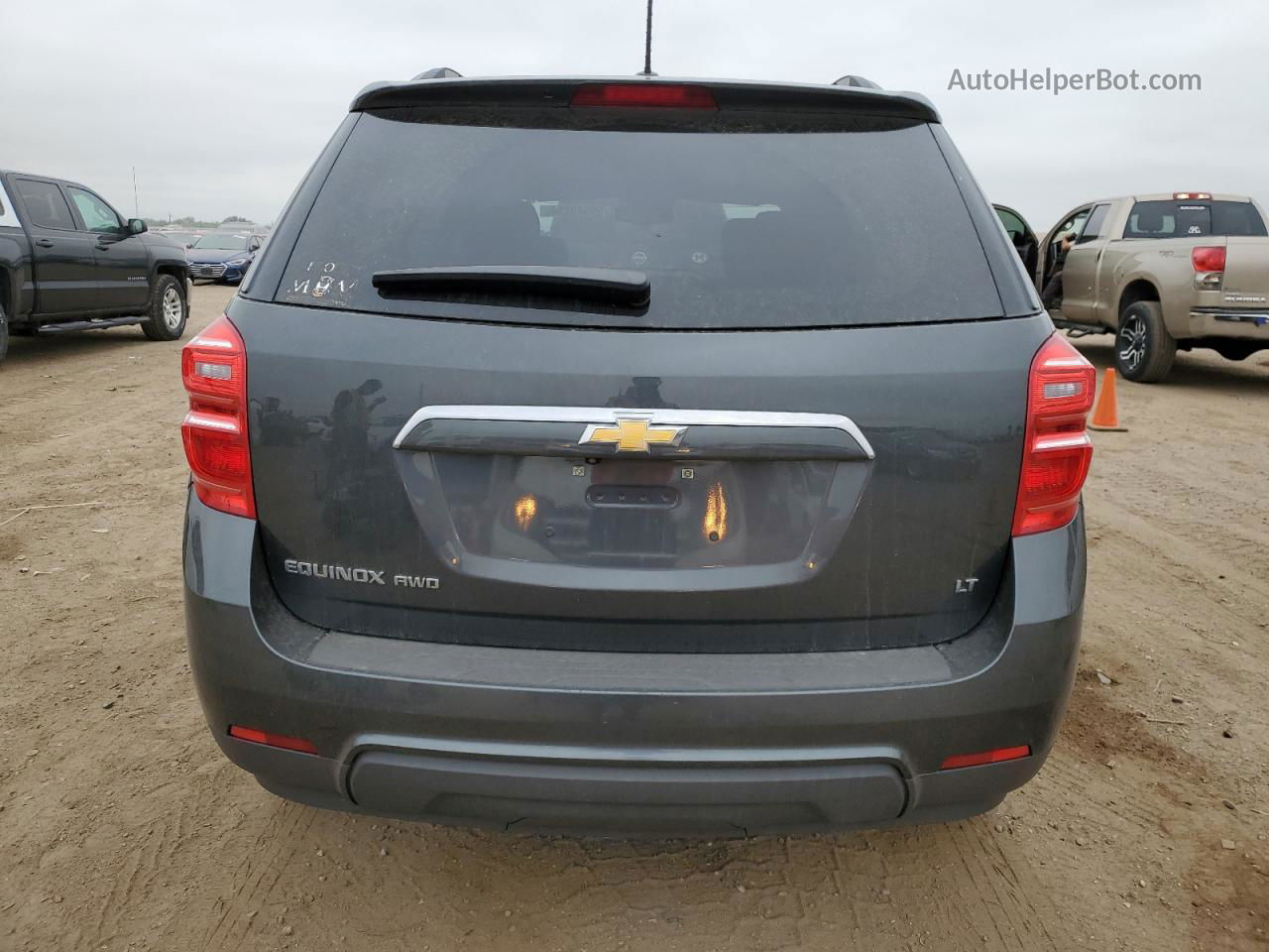 2017 Chevrolet Equinox Lt Gray vin: 2GNFLFEK9H6219970