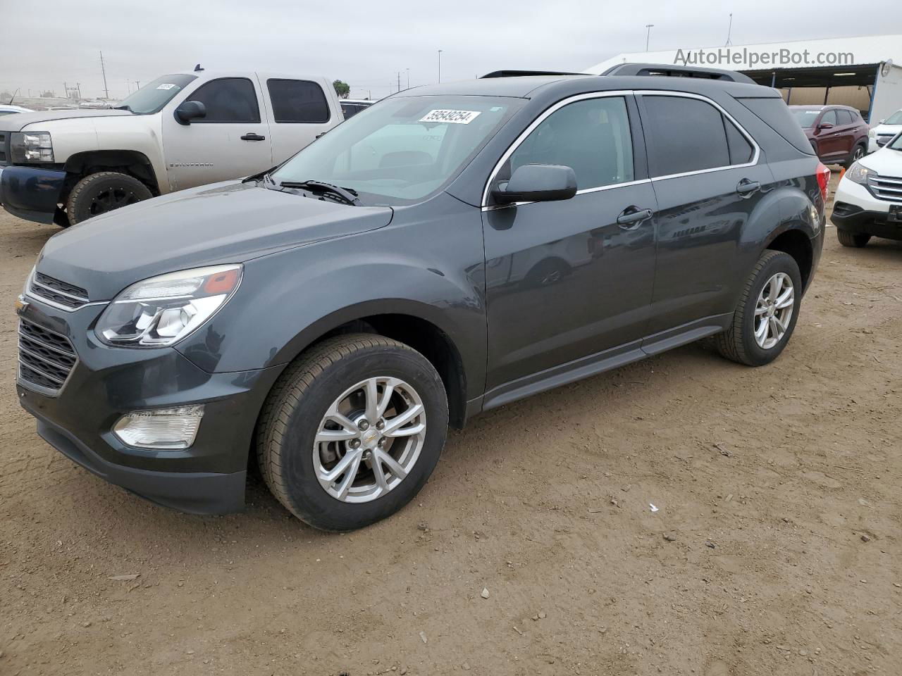 2017 Chevrolet Equinox Lt Gray vin: 2GNFLFEK9H6219970