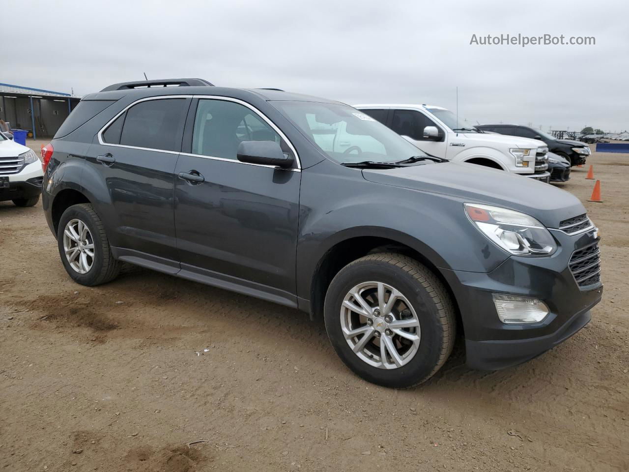 2017 Chevrolet Equinox Lt Gray vin: 2GNFLFEK9H6219970