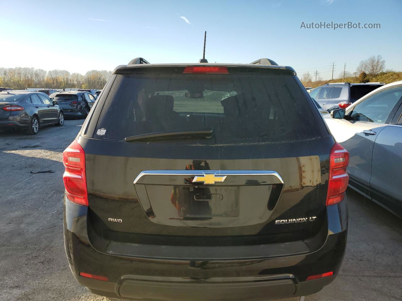 2016 Chevrolet Equinox Lt Black vin: 2GNFLFEKXG6115454