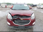 2016 Chevrolet Equinox Lt Бордовый vin: 2GNFLFEKXG6189134