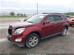 2016 Chevrolet Equinox Lt Бордовый vin: 2GNFLFEKXG6189134