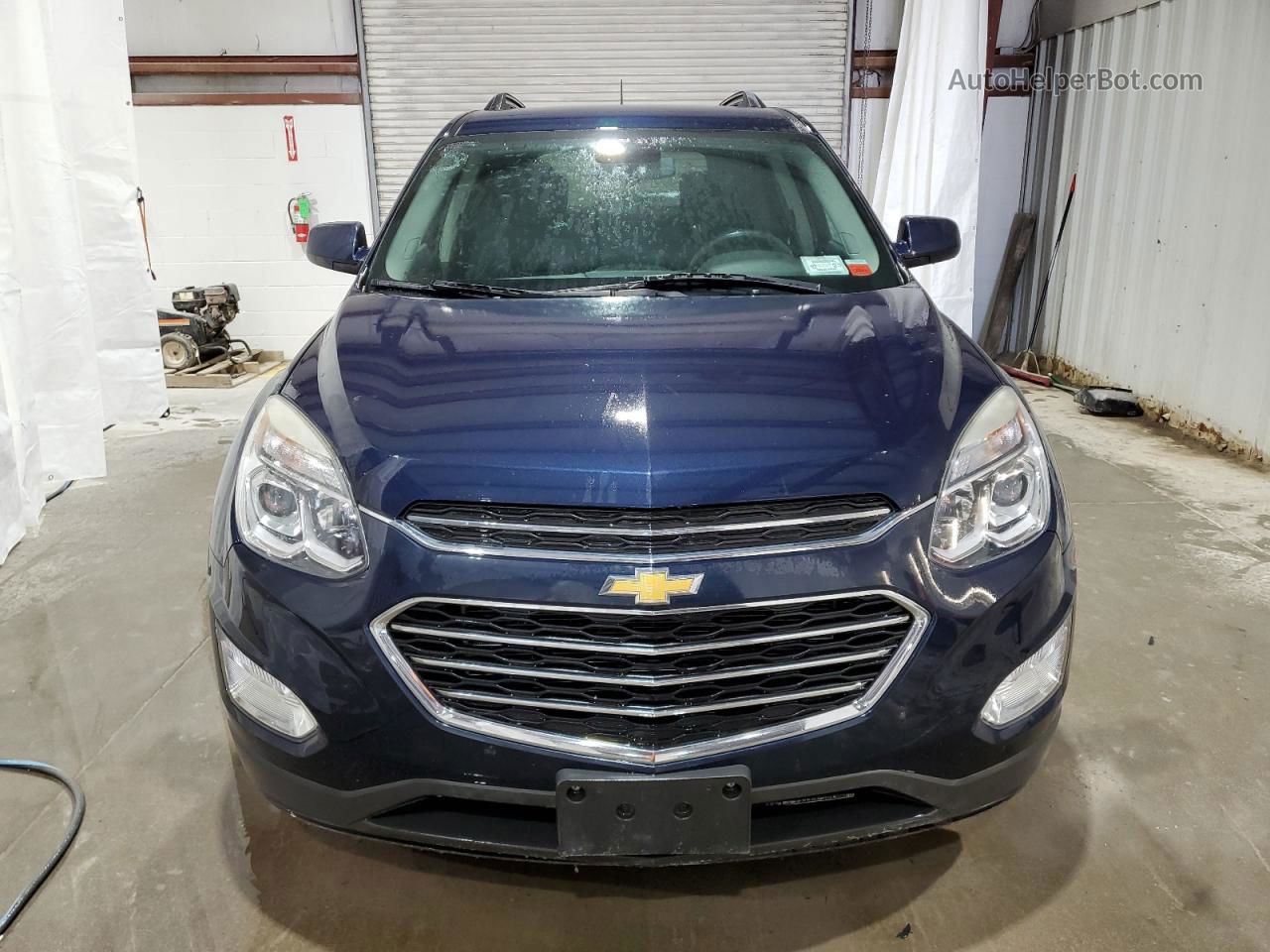 2016 Chevrolet Equinox Lt Синий vin: 2GNFLFEKXG6212668