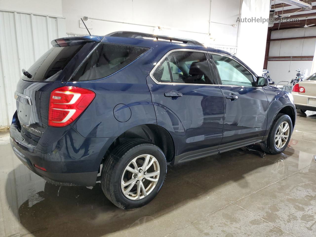 2016 Chevrolet Equinox Lt Синий vin: 2GNFLFEKXG6212668