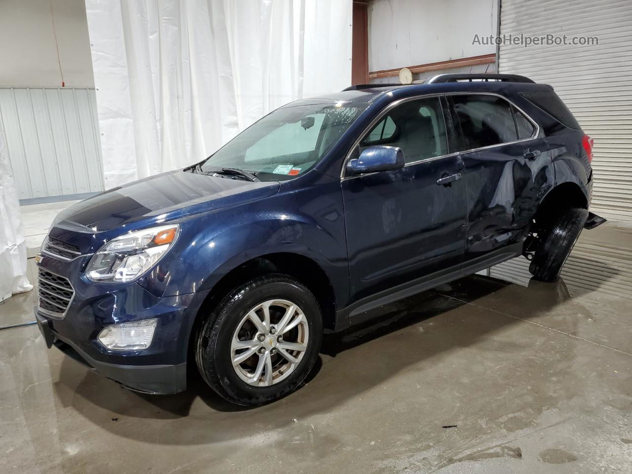 2016 Chevrolet Equinox Lt Blue vin: 2GNFLFEKXG6212668