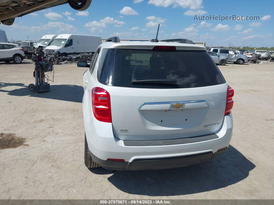 2016 Chevrolet Equinox Lt White vin: 2GNFLFEKXG6270263