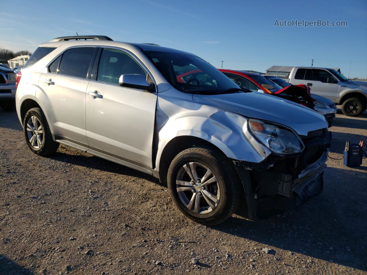 2016 Chevrolet Equinox Lt Silver vin: 2GNFLFEKXG6296734