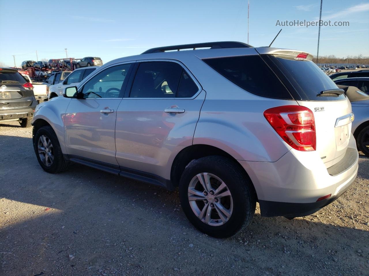 2016 Chevrolet Equinox Lt Silver vin: 2GNFLFEKXG6296734