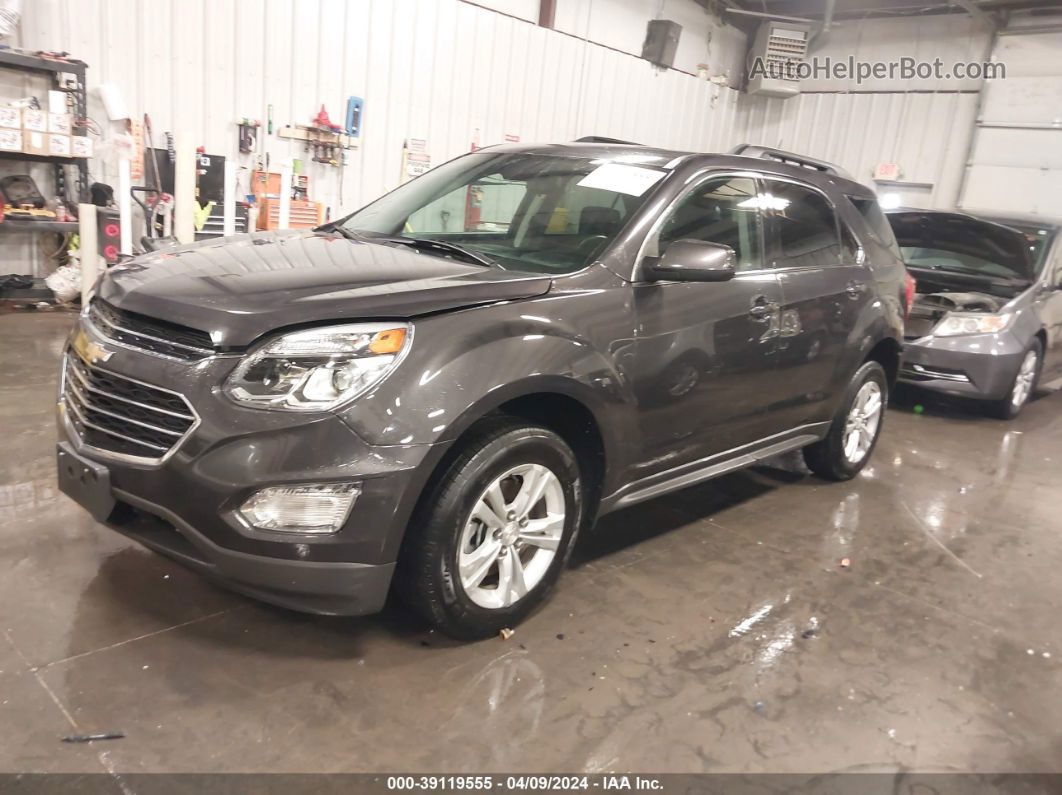 2016 Chevrolet Equinox Lt Gray vin: 2GNFLFEKXG6313421