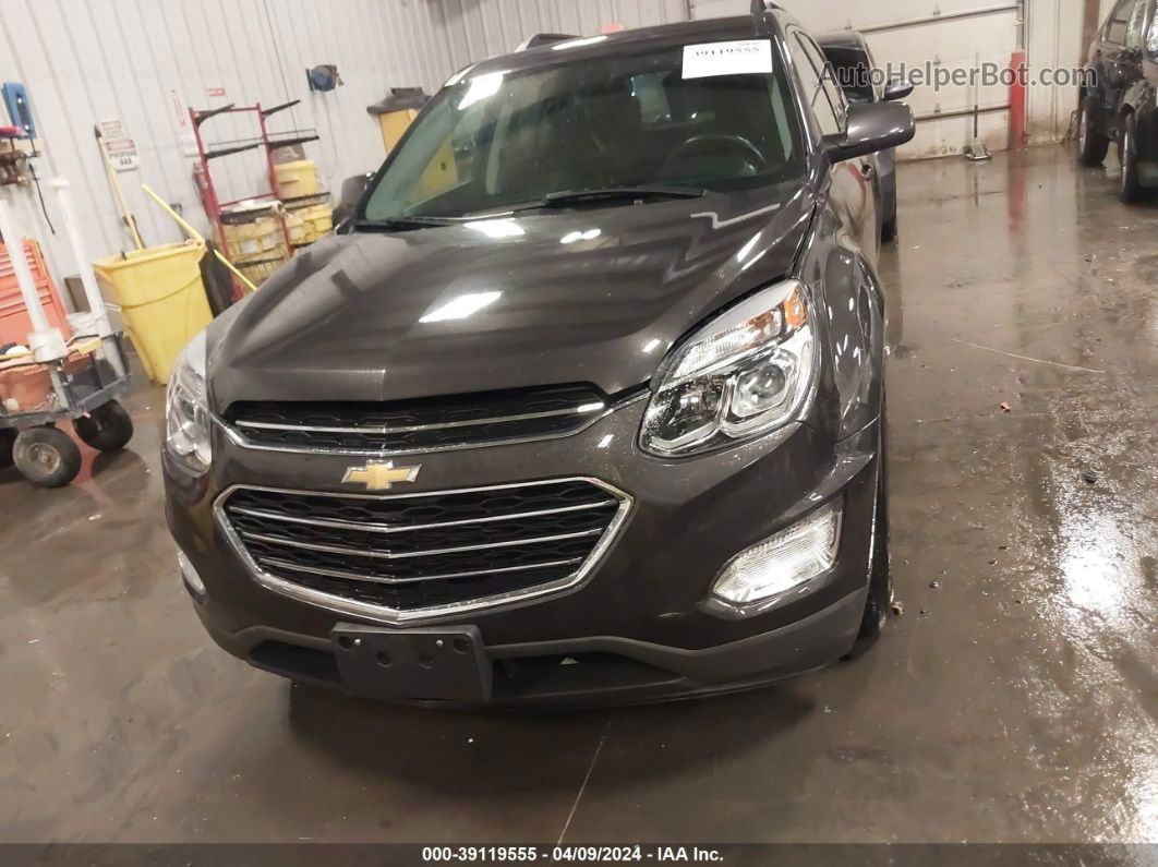 2016 Chevrolet Equinox Lt Gray vin: 2GNFLFEKXG6313421