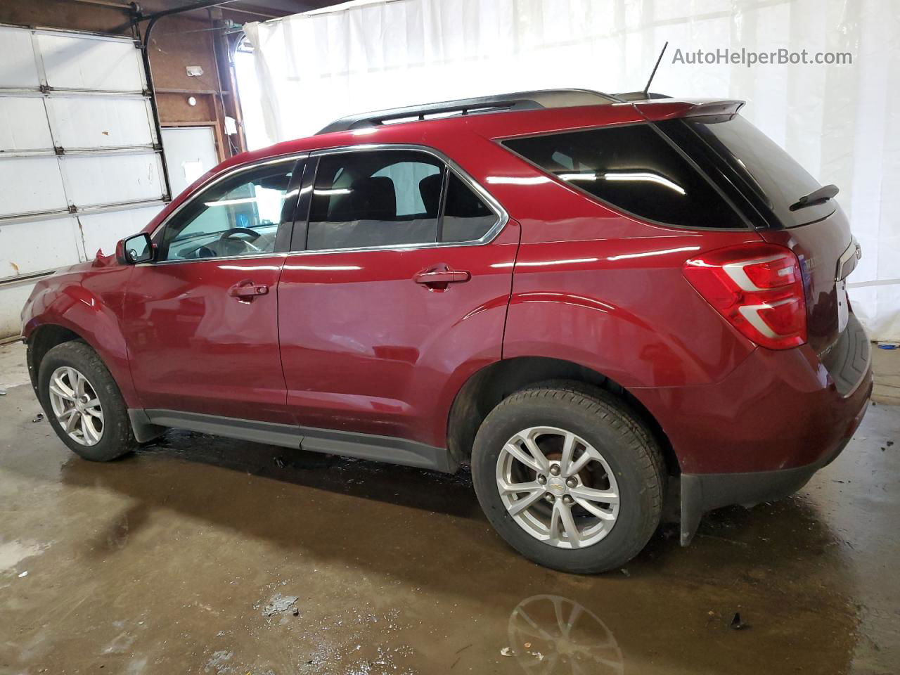 2017 Chevrolet Equinox Lt Maroon vin: 2GNFLFEKXH6164476