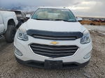 2017 Chevrolet Equinox Lt White vin: 2GNFLFEKXH6242903