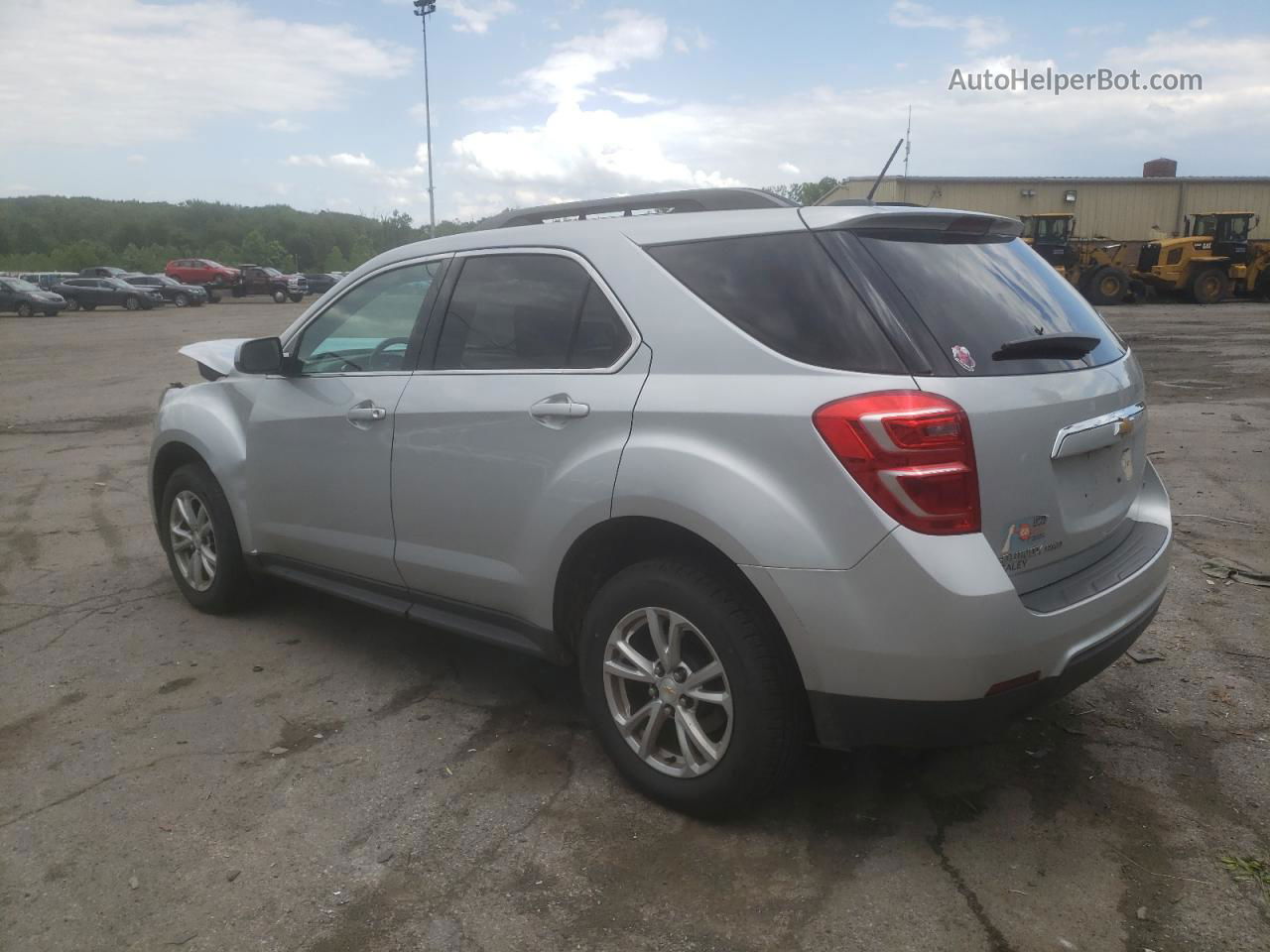 2017 Chevrolet Equinox Lt Серебряный vin: 2GNFLFEKXH6305241