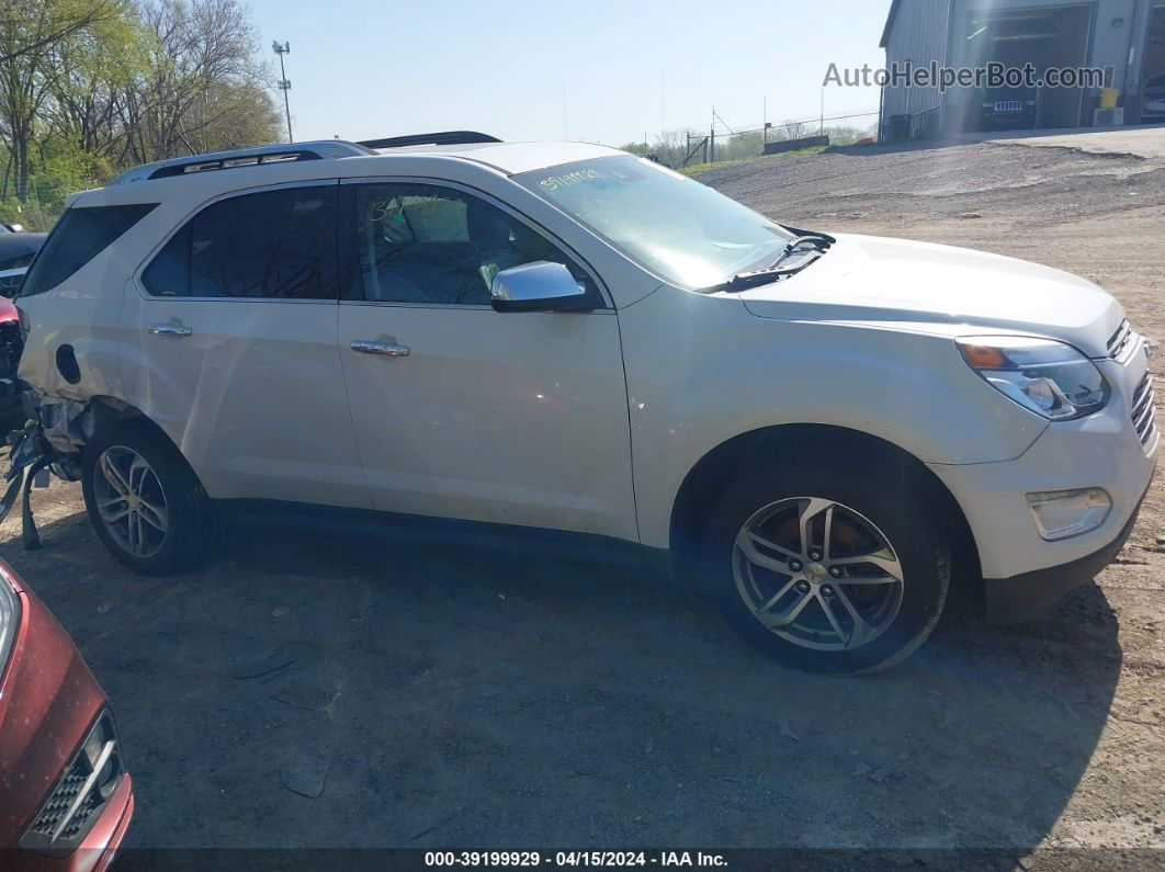 2017 Chevrolet Equinox Premier White vin: 2GNFLGE30H6204837