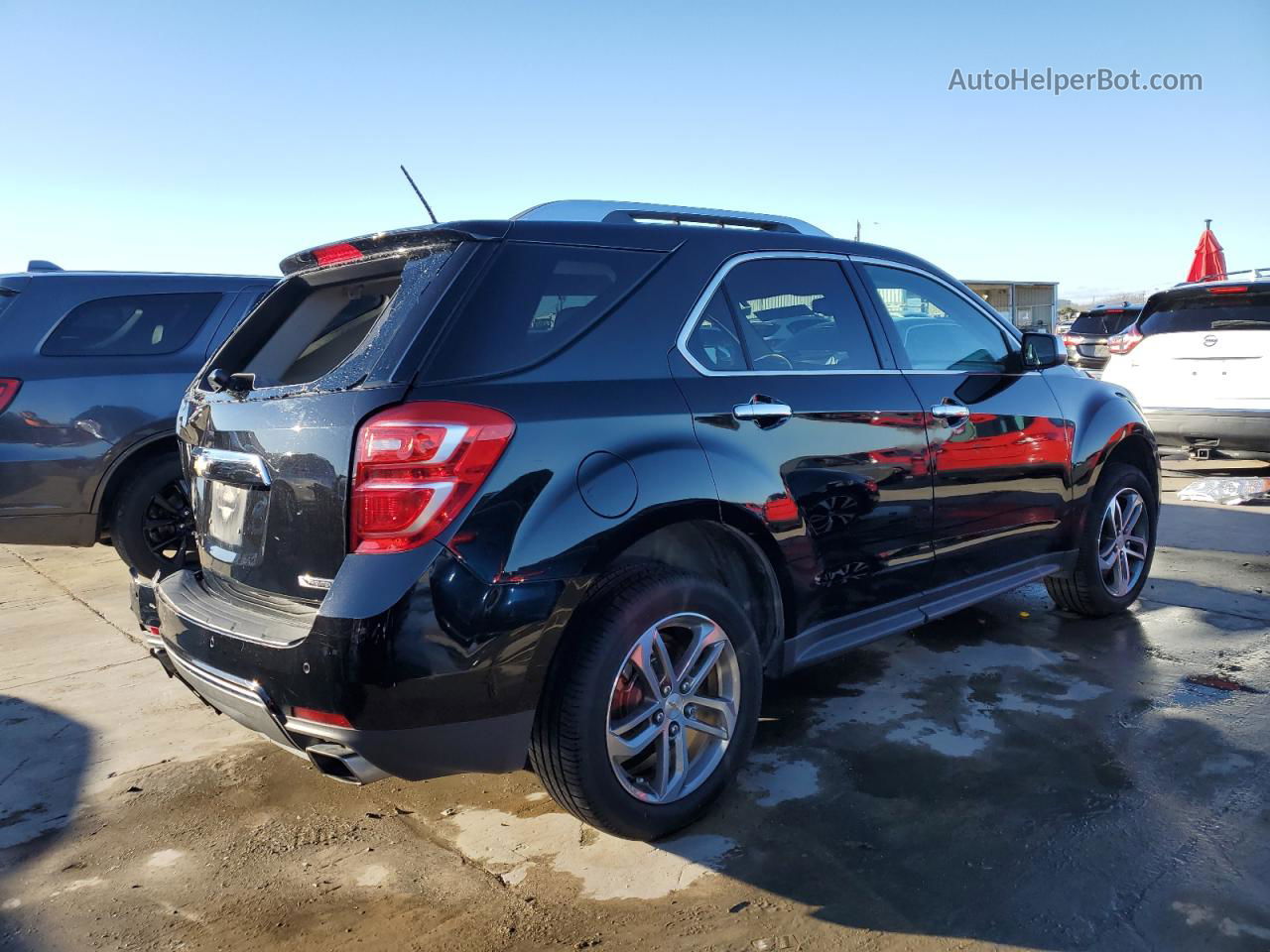 2017 Chevrolet Equinox Premier Black vin: 2GNFLGE31H6205415