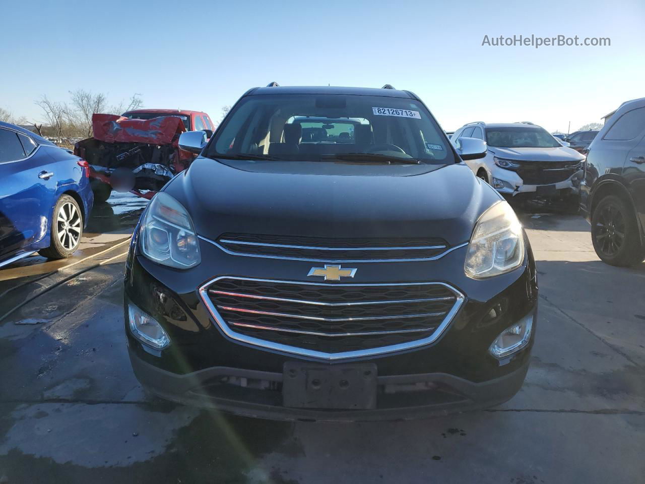 2017 Chevrolet Equinox Premier Black vin: 2GNFLGE31H6205415