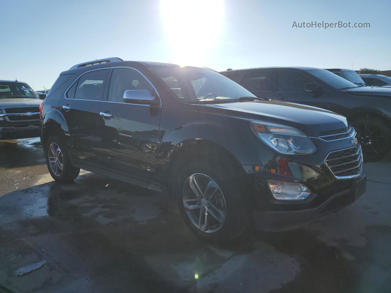 2017 Chevrolet Equinox Premier Black vin: 2GNFLGE31H6205415