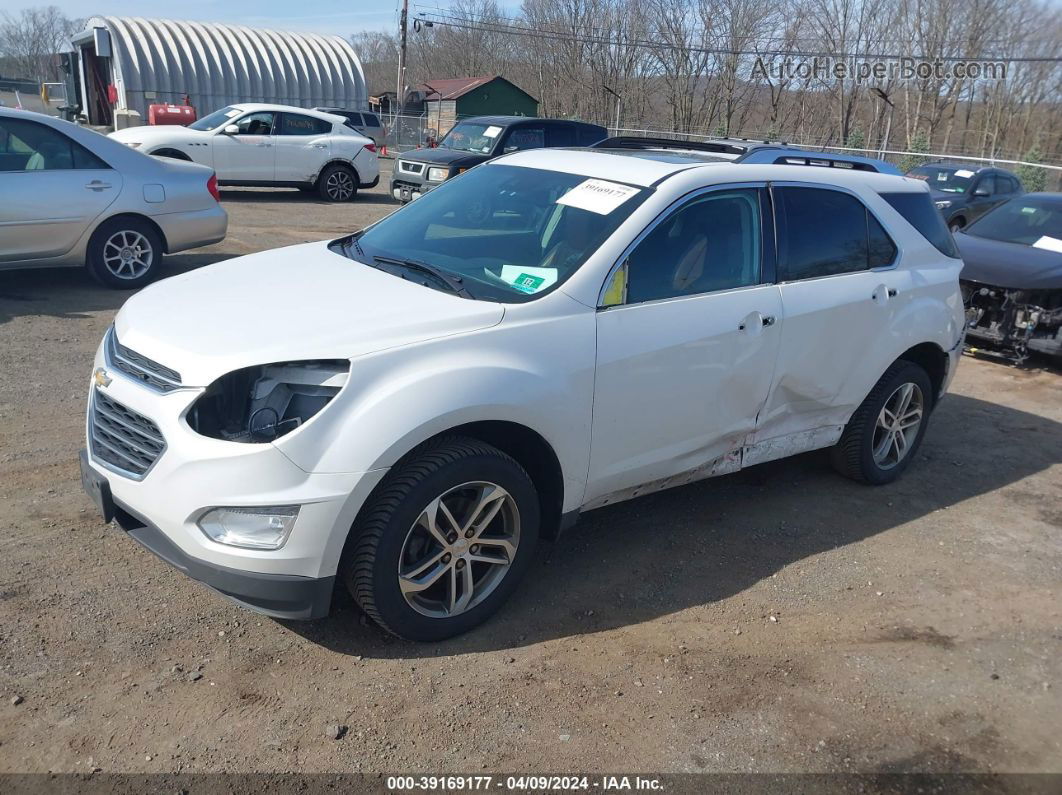 2017 Chevrolet Equinox Premier White vin: 2GNFLGE31H6228063