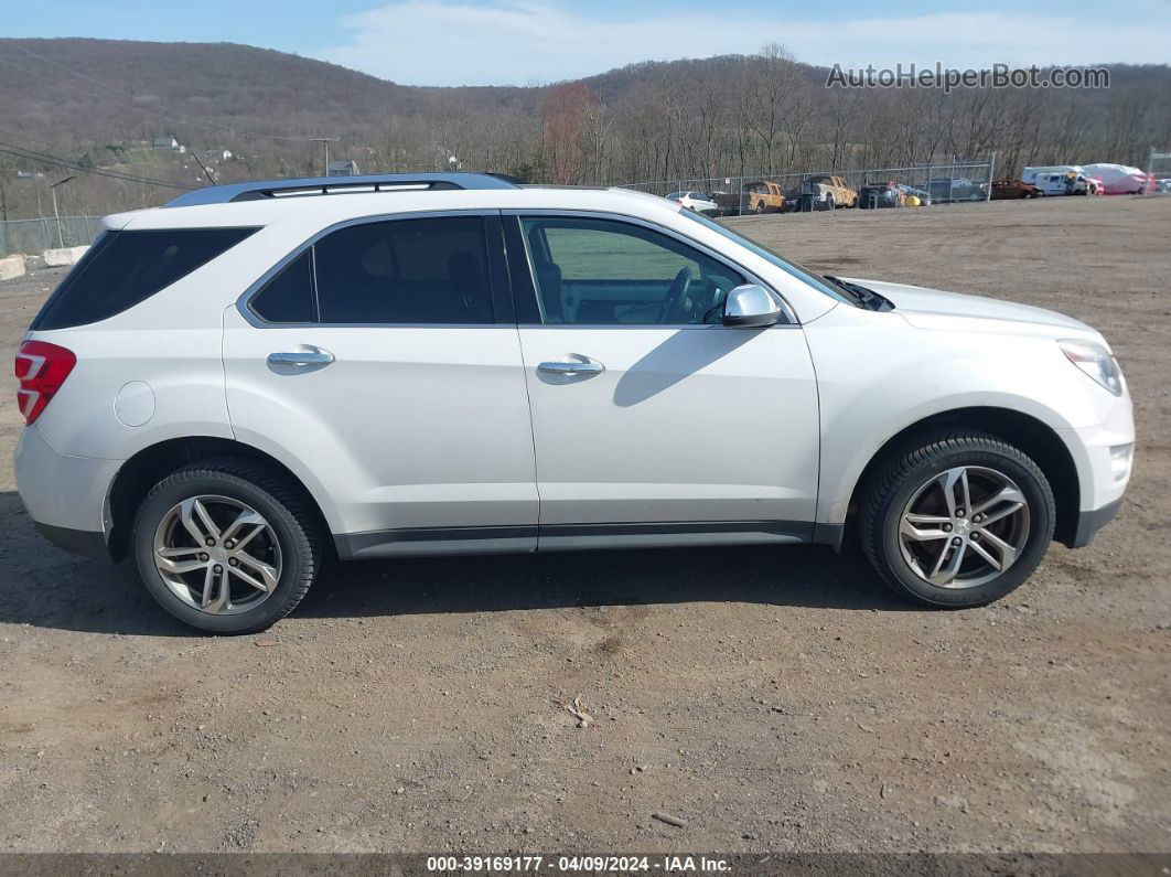 2017 Chevrolet Equinox Premier White vin: 2GNFLGE31H6228063