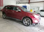 2016 Chevrolet Equinox Ltz Бордовый vin: 2GNFLGE32G6260115