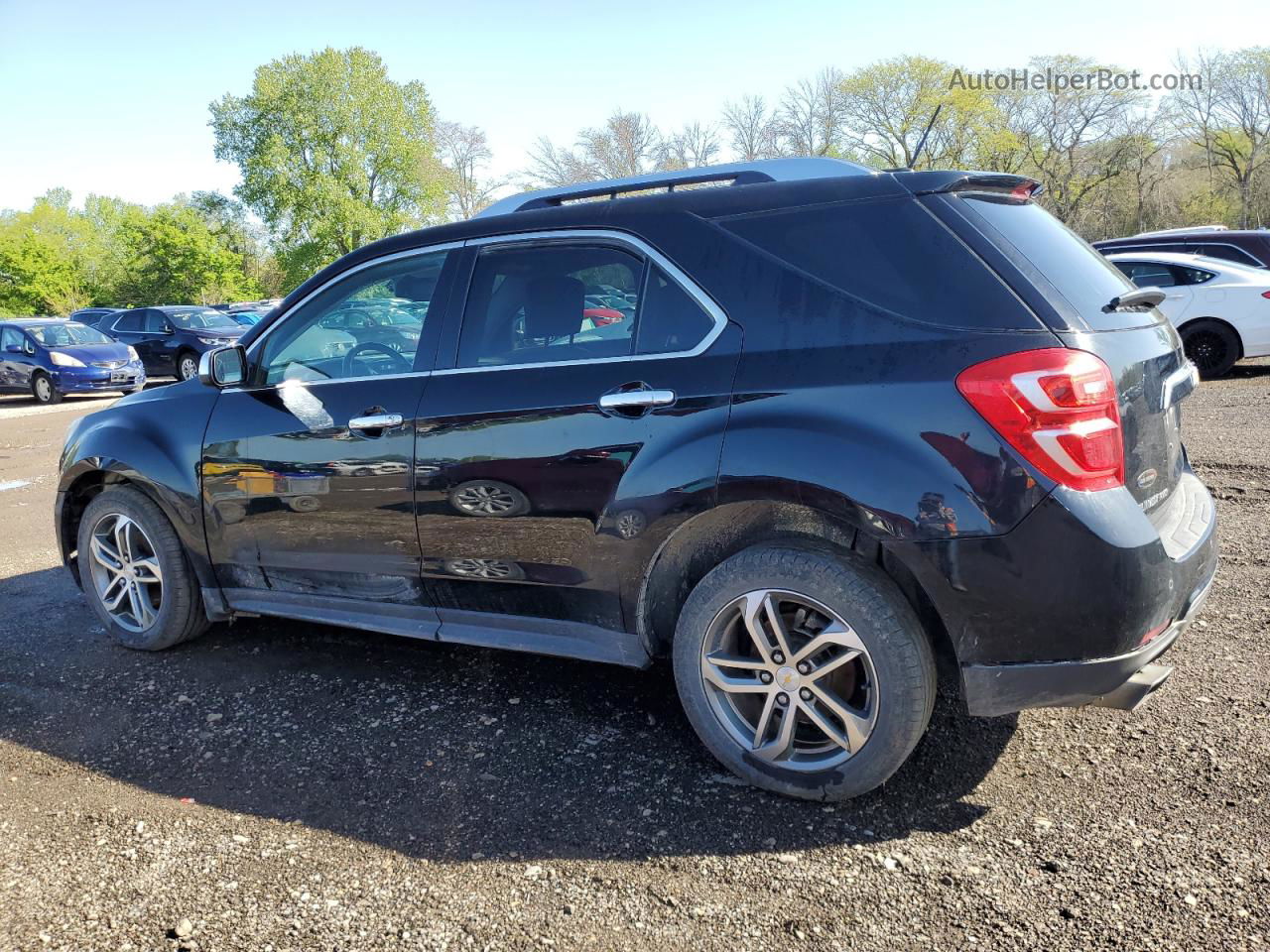 2017 Chevrolet Equinox Premier Black vin: 2GNFLGE32H6113360