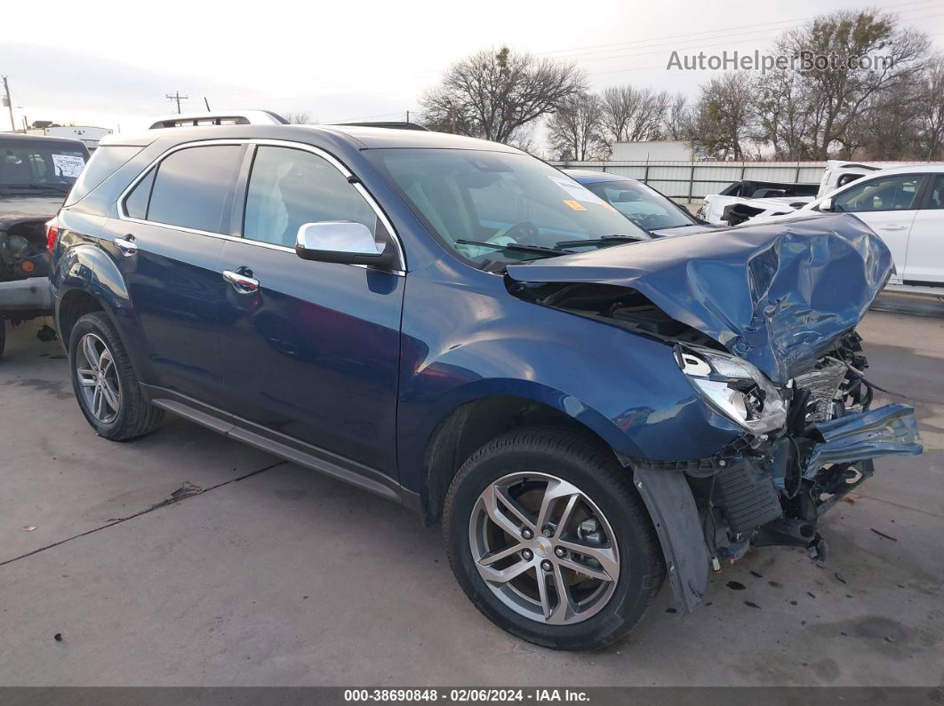 2017 Chevrolet Equinox Premier Blue vin: 2GNFLGE32H6163370