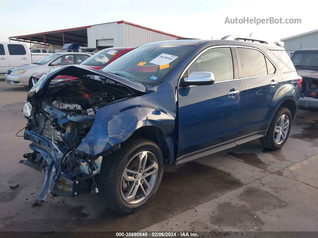 2017 Chevrolet Equinox Premier Blue vin: 2GNFLGE32H6163370