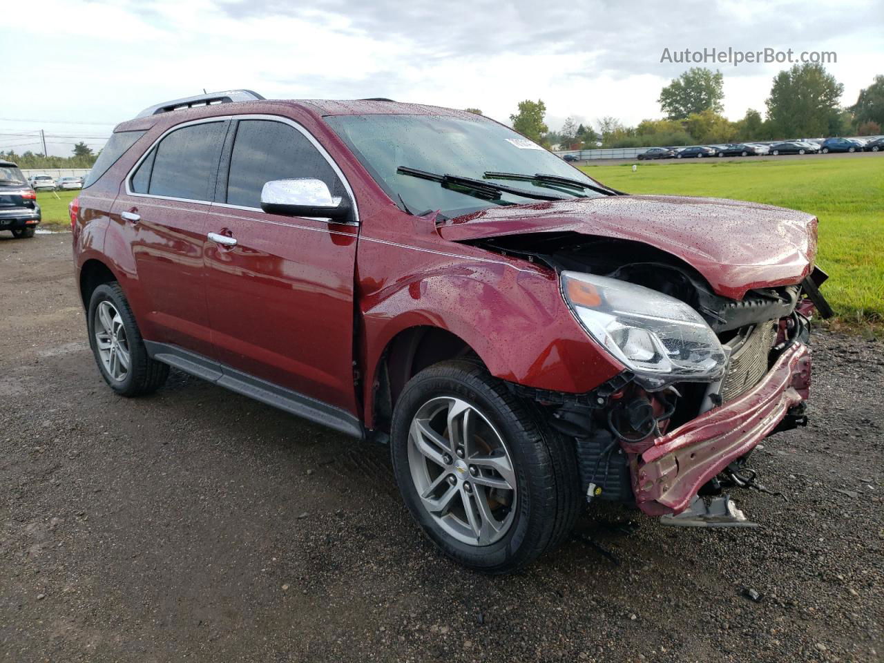 2017 Chevrolet Equinox Premier Maroon vin: 2GNFLGE32H6250542