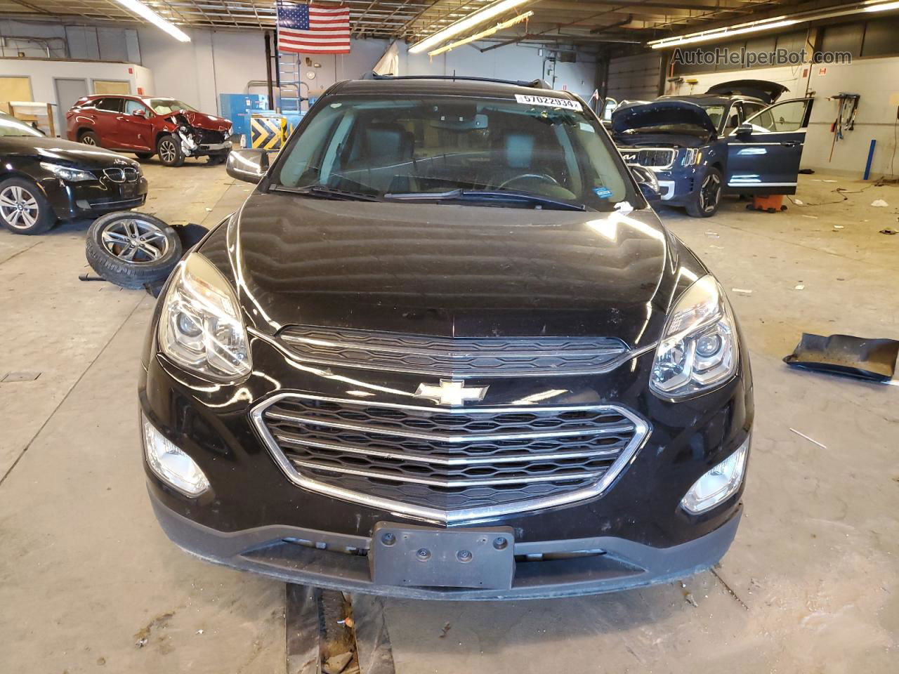 2017 Chevrolet Equinox Premier Black vin: 2GNFLGE35H6213551