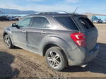 2016 Chevrolet Equinox Ltz Gray vin: 2GNFLGE36G6193308