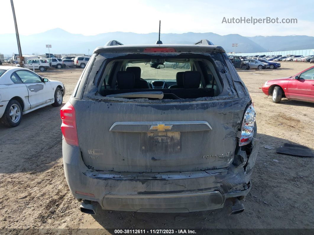 2016 Chevrolet Equinox Ltz Gray vin: 2GNFLGE36G6193308