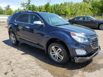 2016 Chevrolet Equinox Ltz Blue vin: 2GNFLGE36G6215517