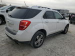 2016 Chevrolet Equinox Ltz White vin: 2GNFLGE37G6351896