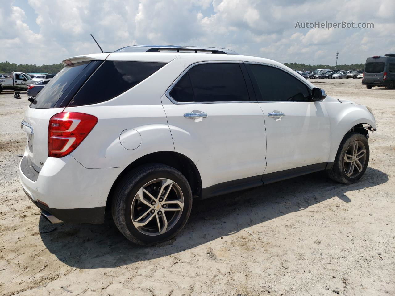 2017 Chevrolet Equinox Premier Белый vin: 2GNFLGE37H6253081