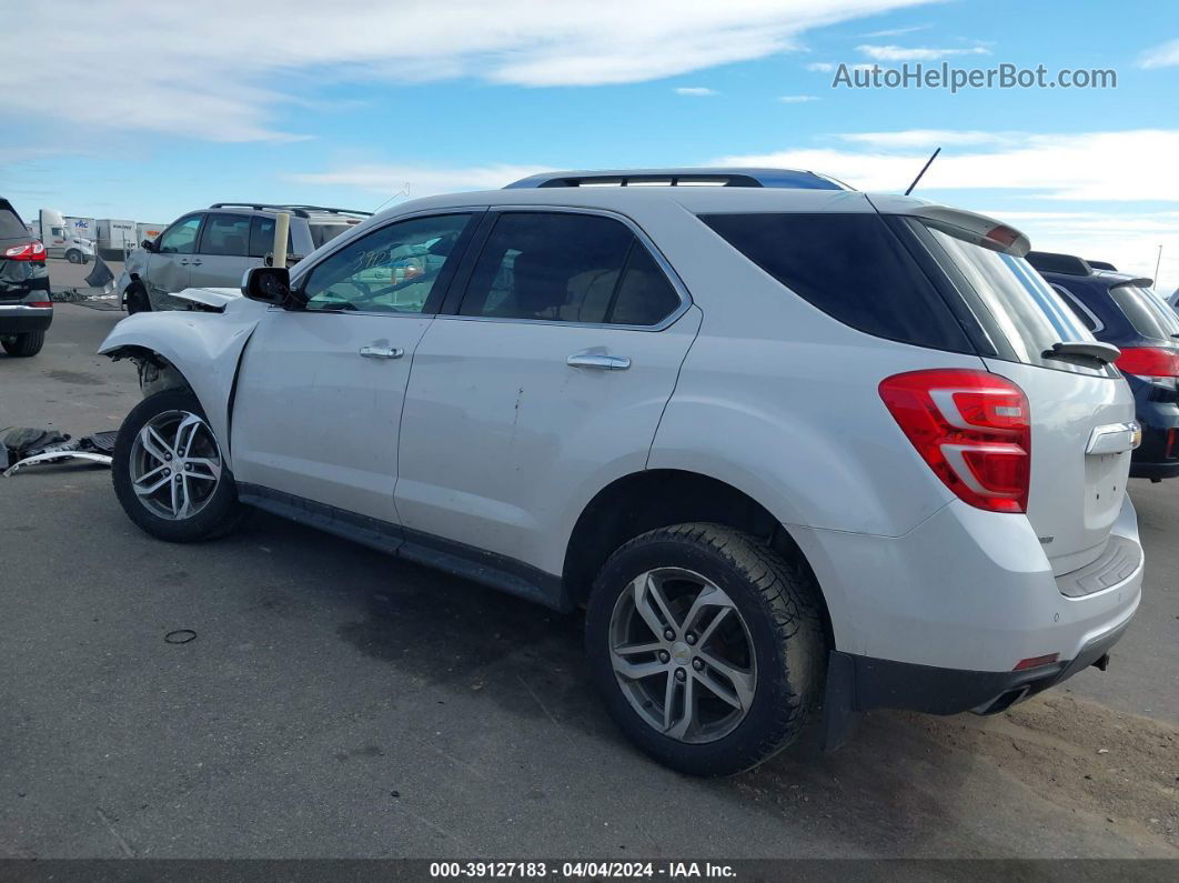 2016 Chevrolet Equinox Ltz White vin: 2GNFLGE38G6259972