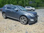 2017 Chevrolet Equinox Premier Серый vin: 2GNFLGE38H6118563