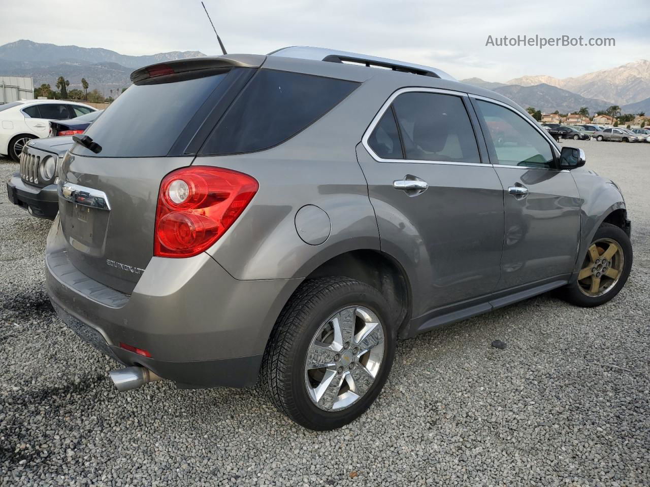 2012 Chevrolet Equinox Ltz Gray vin: 2GNFLGE50C6372021