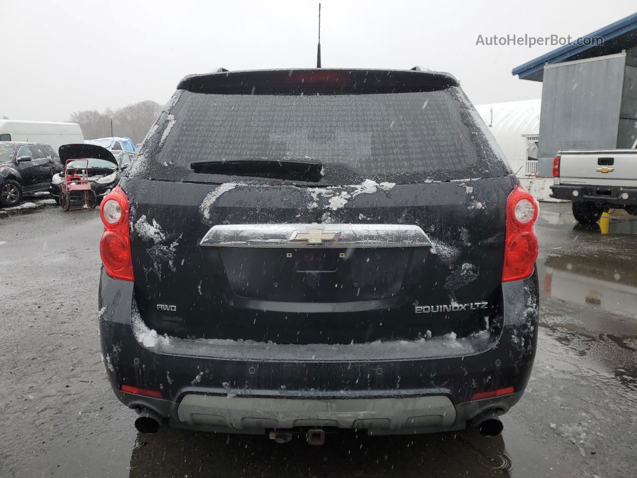 2012 Chevrolet Equinox Ltz Черный vin: 2GNFLGE52C6259980