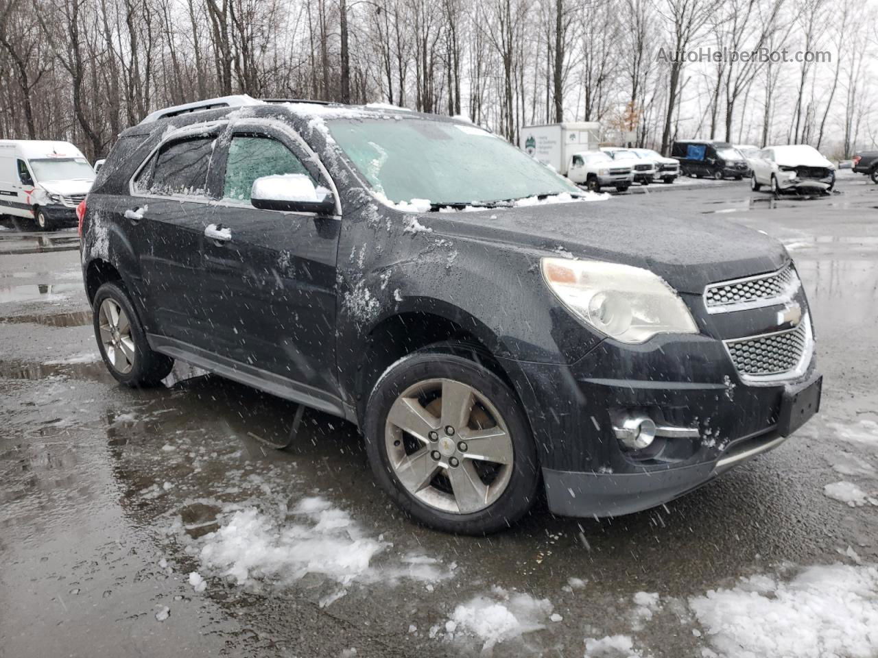 2012 Chevrolet Equinox Ltz Black vin: 2GNFLGE52C6259980