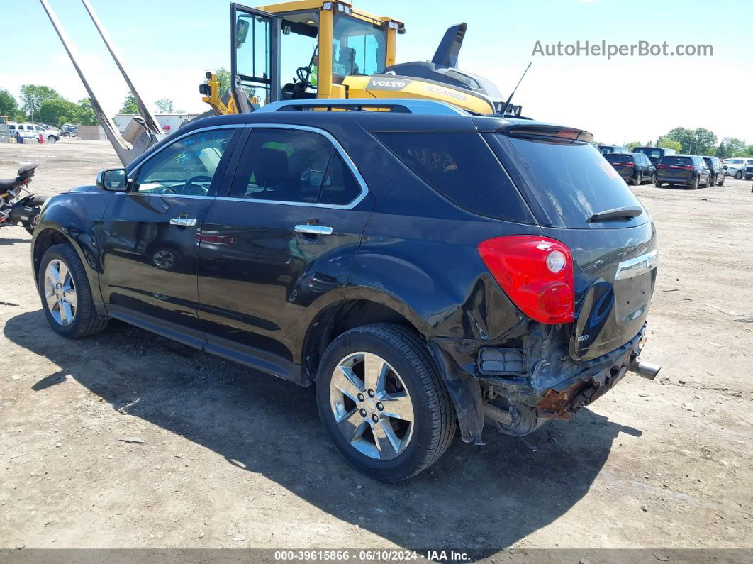 2012 Chevrolet Equinox Ltz Black vin: 2GNFLGE53C6200405