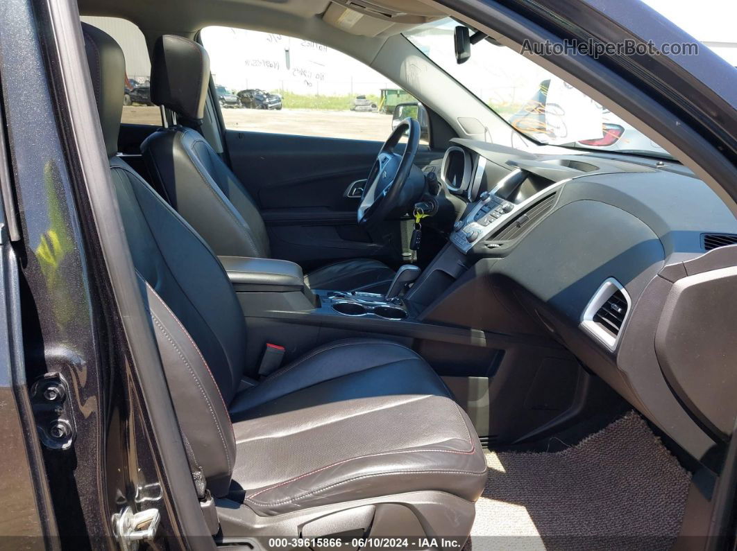 2012 Chevrolet Equinox Ltz Black vin: 2GNFLGE53C6200405