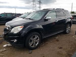 2012 Chevrolet Equinox Ltz Черный vin: 2GNFLGE54C6249371