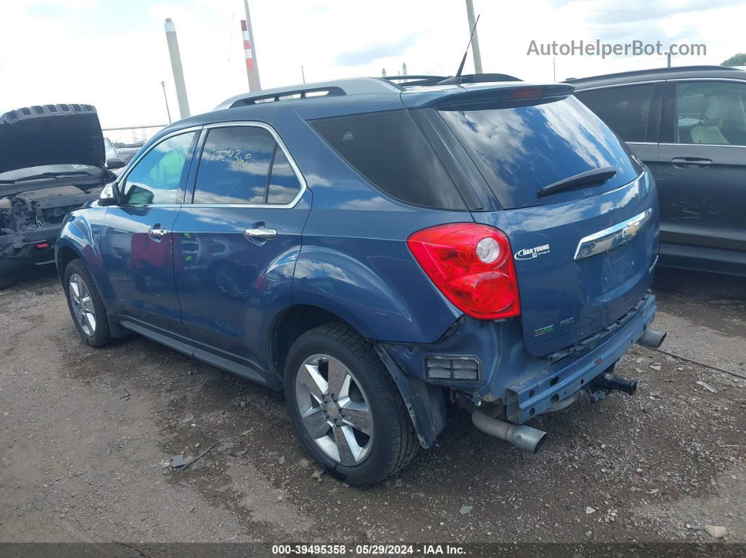 2012 Chevrolet Equinox Ltz Light Blue vin: 2GNFLGE55C6260346