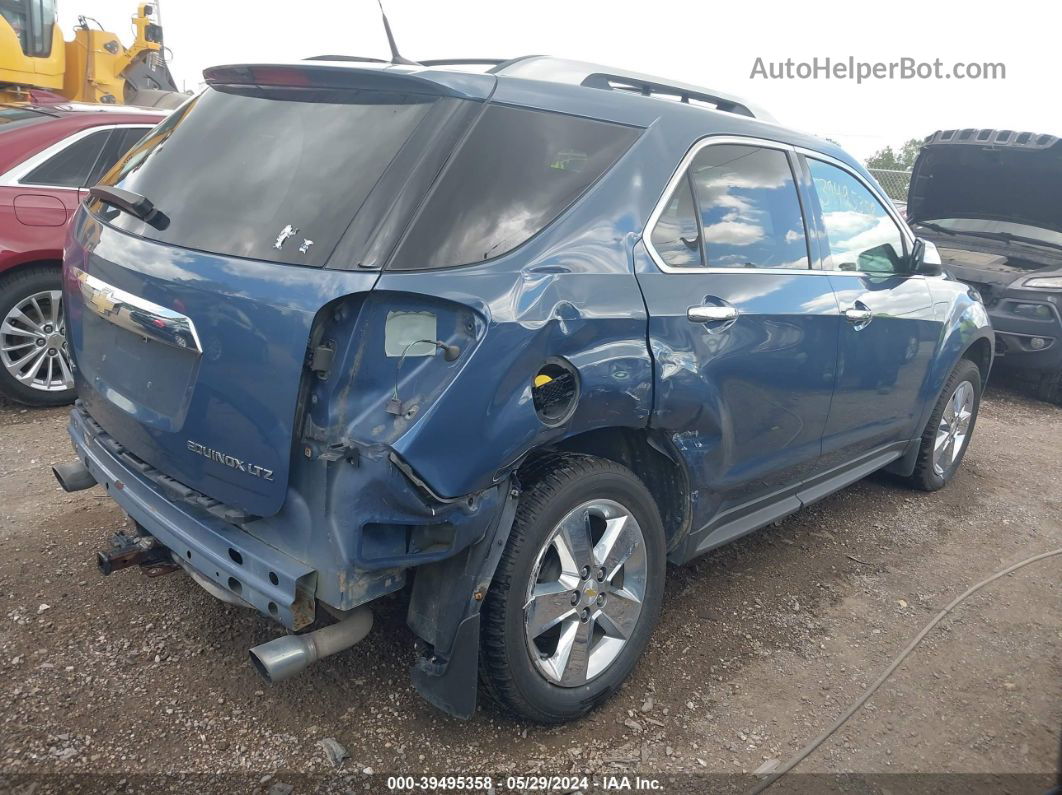 2012 Chevrolet Equinox Ltz Light Blue vin: 2GNFLGE55C6260346