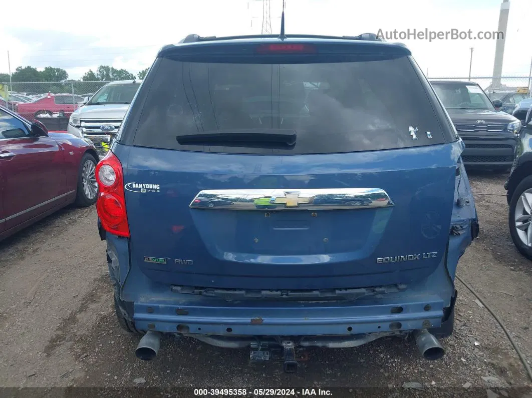 2012 Chevrolet Equinox Ltz Light Blue vin: 2GNFLGE55C6260346