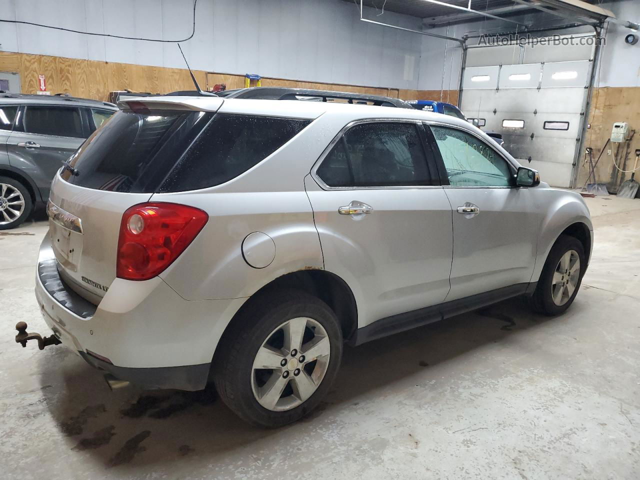 2012 Chevrolet Equinox Ltz Silver vin: 2GNFLGE56C6144671